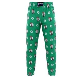NBA Boston Celtics Youth Pajama Pants Size Small 7‎ Boys UNK Sleepwear AOP Green